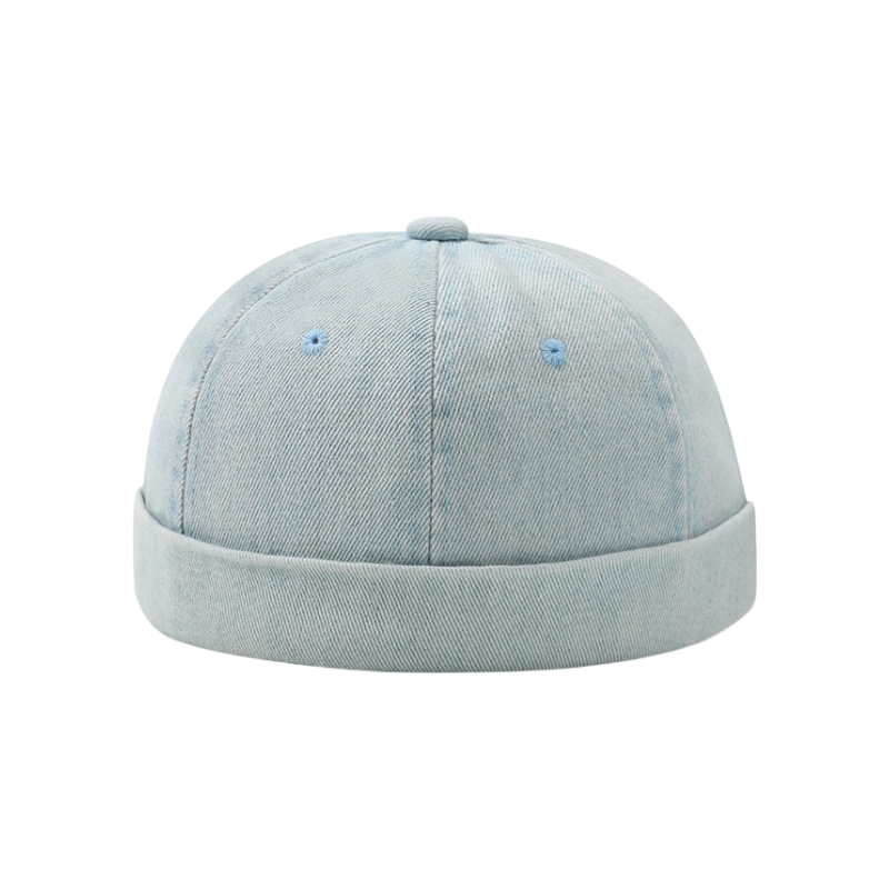 Light Blue Denim Docker Hat