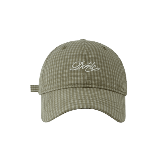 Dorle embroidered army green hat