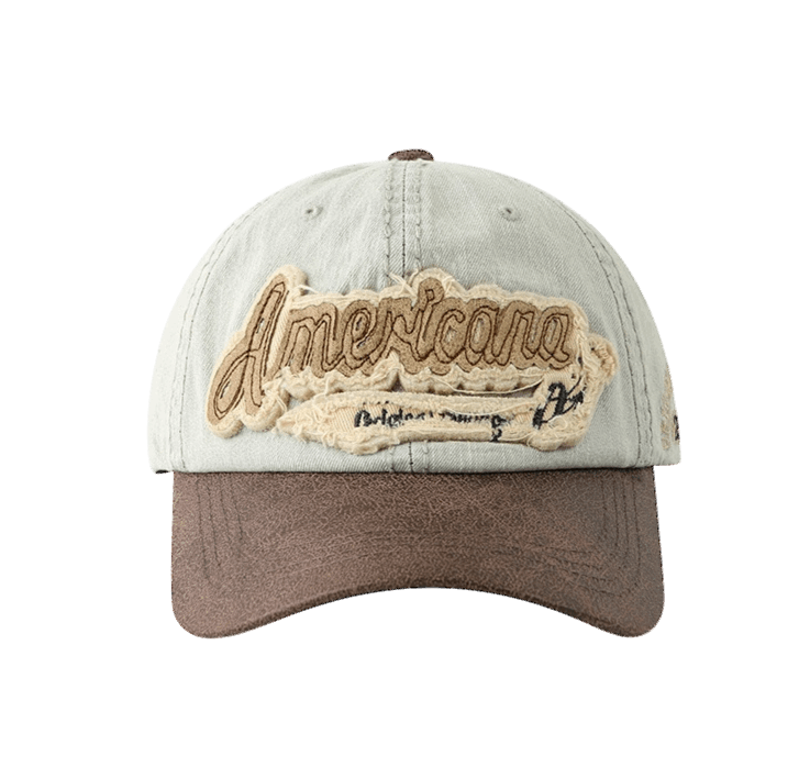 Denim light blue baseball hat